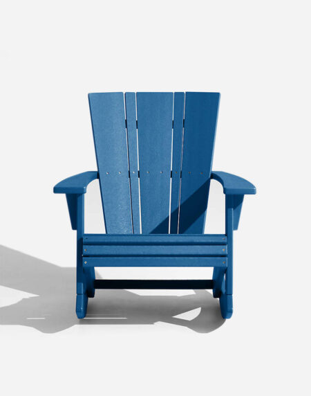 Blue Outdoor Rocking Chair